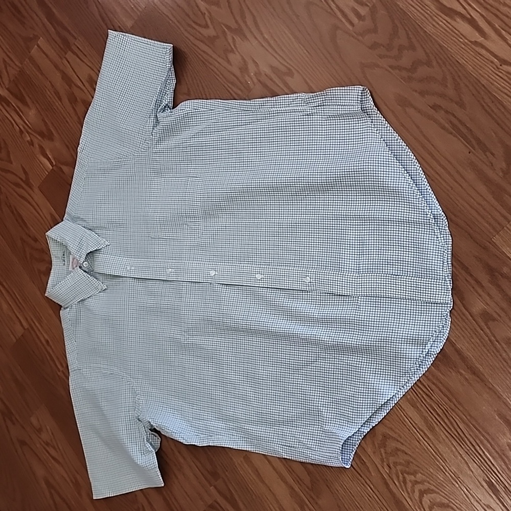 Brooks brothers markers short sleeve button down shirt‎ 16 1/2 cotton